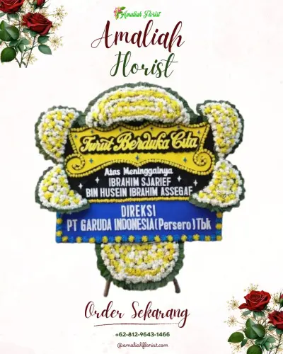 Papan Bunga Duka di Pengragoan